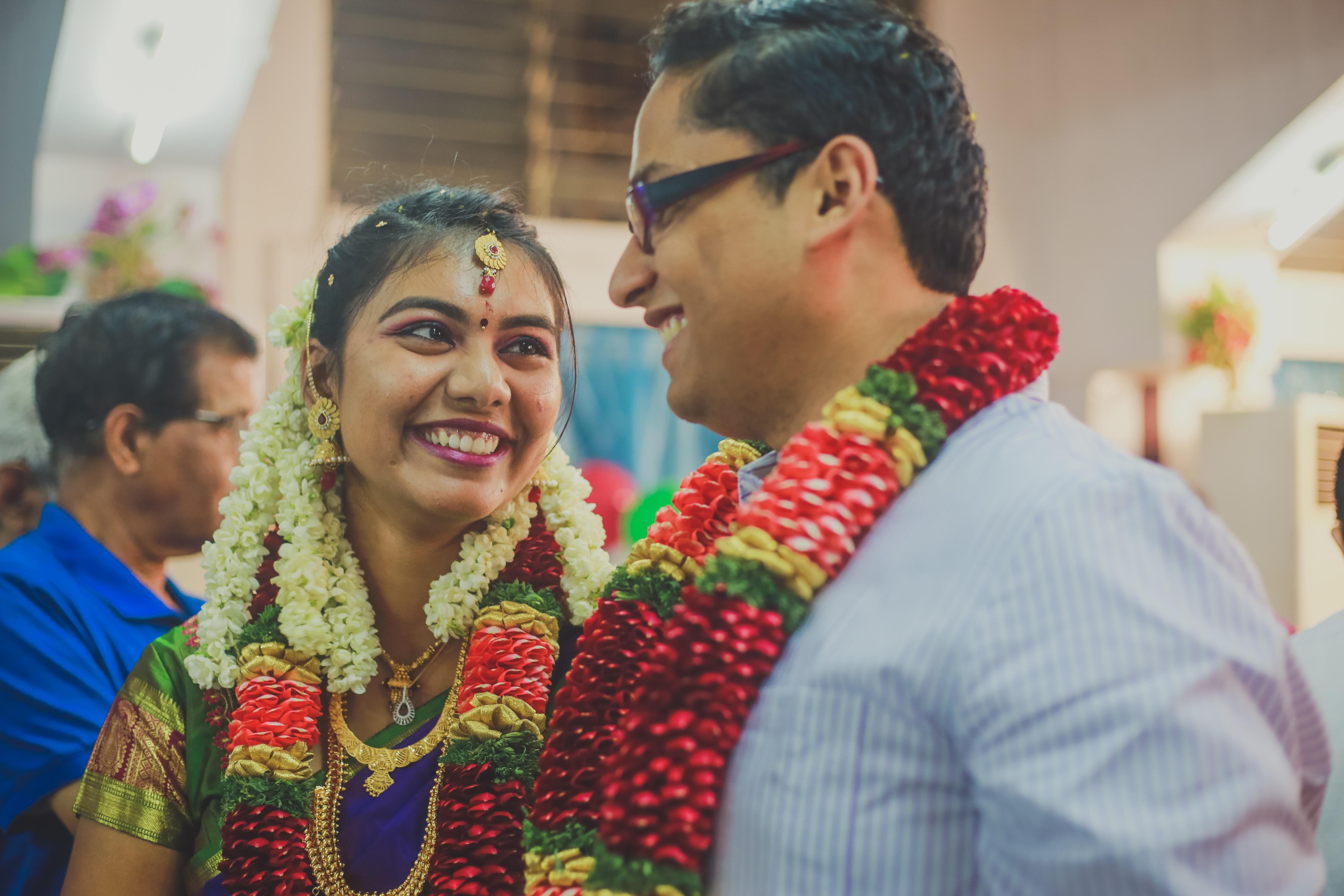 Engagement candid moment